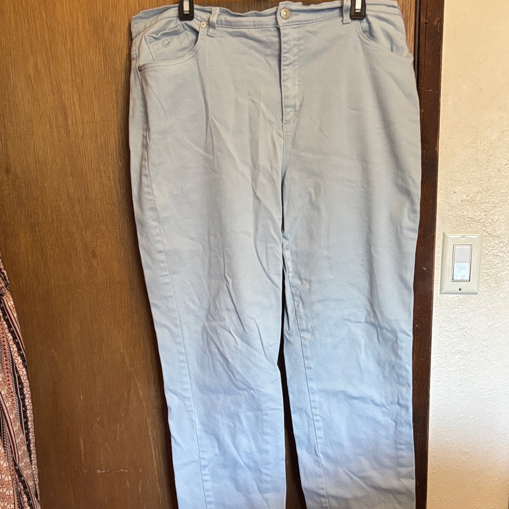 Gloria Vanderbilt Light Blue Denim Jeans